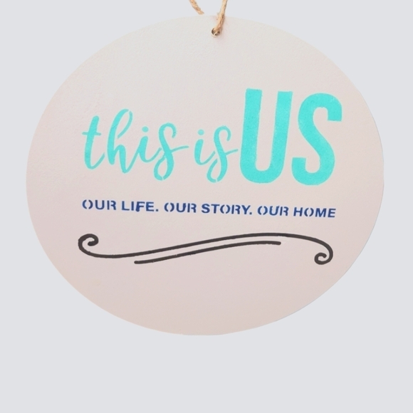 This is us rustic farmhouse wooden sign - Picture 1 of 1
